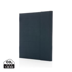 Impact Aware™ A4 portfolio with magnetic closure Navy Blue
