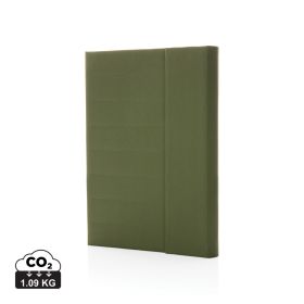 Impact Aware™ A5 notebook with magnetic closure Green
