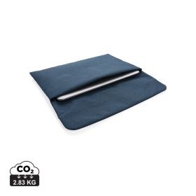 Magnetic closing 15.6" Laptop sleeve PVC free Blue