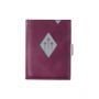 EXENTRI wallet/card holder in leather with RFID protection purple