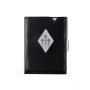 EXENTRI Multi wallet in leather with RFID protection black
