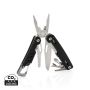 Solid multitool with carabiner Black