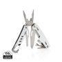 Solid multitool with carabiner Silver