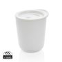 Simplistic antimicrobial coffee tumbler White