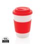 Reusable Coffee cup 270ml Red