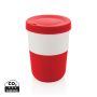 PLA cup coffee to go 380ml Red