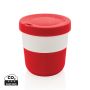 PLA cup coffee to go Red