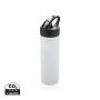 Sport bottle with straw White