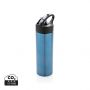 Sport bottle with straw Blue