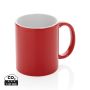 Ceramic classic mug Red