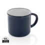 Vintage ceramic mug navy