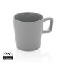 Ceramic modern coffee mug Grey