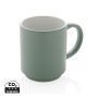 Ceramic stackable mug Green