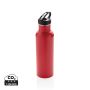 Deluxe stainless steel activity bottle Red