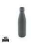 Solid colour vacuum stainless steel bottle 500 ml Grey