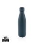 Solid colour vacuum stainless steel bottle 500 ml Blue