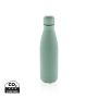 Solid colour vacuum stainless steel bottle 500 ml Green