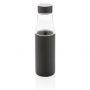 Hybrid leakproof glass and vacuum bottle black