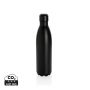 Solid colour vacuum stainless steel bottle 750ml Black