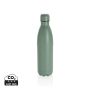 Solid colour vacuum stainless steel bottle 750ml Green