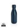 Solid colour vacuum stainless steel bottle 260ml Blue