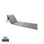 Foldable beach lounge chair Grey