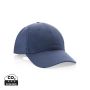 Impact 6 panel 190gr Recycled cotton cap with AWARE™ tracer Navy Blue