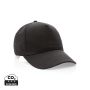 Impact 5 panel 190gr Recycled cotton cap with AWARE™ tracer Black