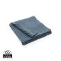 Impact AWARE™ Polylana® knitted scarf 180 x 25cm Blue