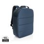 Impact AWARE™ RPET anti-theft 15.6"laptop backpack Navy Blue