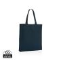 Impact AWARE™ Recycled cotton tote w/bottom 145g Navy Blue