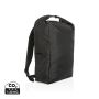 Impact AWARE™ RPET lightweight rolltop backpack Black