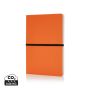 Deluxe softcover A5 notebook Orange