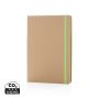 A5 kraft notebook Green