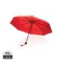 20.5" Impact AWARE™ RPET 190T mini umbrella red