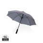 23" Impact AWARE™ RPET 190T Storm proof umbrella Dark grey
