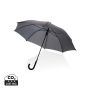 23" Impact AWARE™ RPET 190T standard auto open umbrella Dark grey